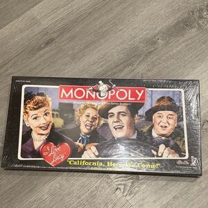 Monopoly I Love Lucy Edition Board Game